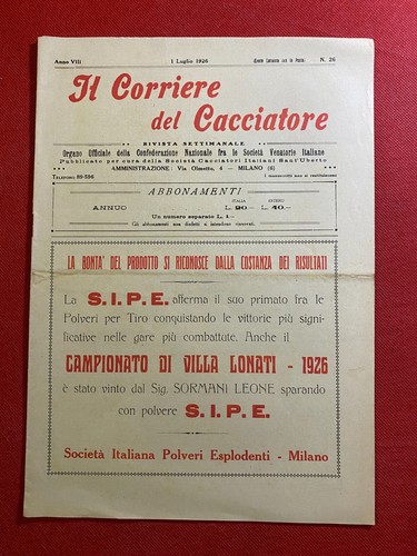 Corriere del cacciatore - del,