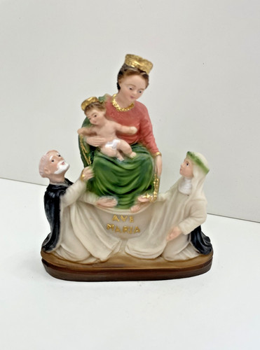 Madonna pompei statua - di,
