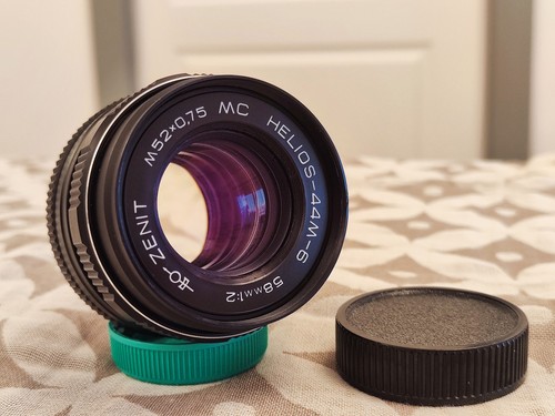 Helios 44m 58mm - 58mm, obiettivo