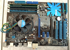 ASUS P7P55 LX +CPU +DDR3 - LEGGI BENE!! UNO SLOT NON FUNZIONANTE.