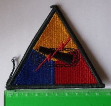 Distintivo Armoured corps - US Army - patch colorata - Esercito USA - usato