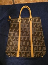 FENDI Monogram Shopper Tote