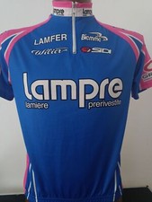 maglia ciclismo CYCLING SHIRT originale LAMPRE LAMIERE LAMITAL BIEMME TG M