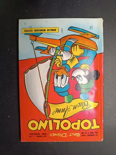 Fumetto originale topolino - fumetto,