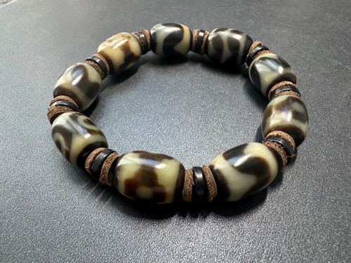 Bracciale con perline - , agata