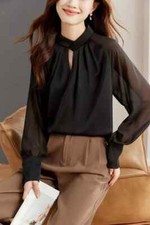 Camicia Maglia Blusa Donna