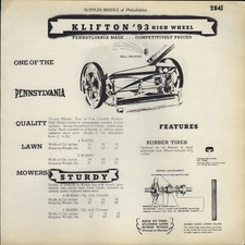 1940 PAPER AD Klifton '93 High