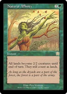 Magic mtg natural affinity - affinity,