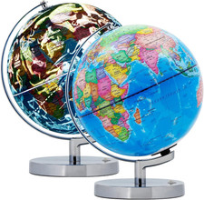 Mappamondo Illuminato 23Cm