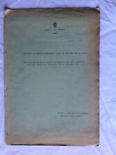 Giupponi Relazione impianto depurazione acque rifiuto Torino 1955 Convegno 