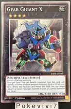 Carte YU-GI-OH! GEAR GIGANT X