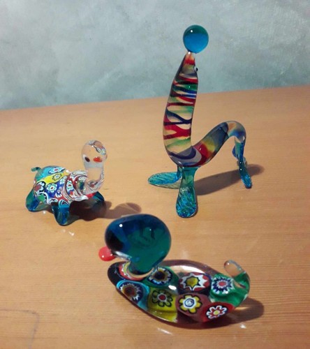 Animali vetro murano - di,