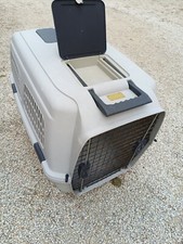 Trasportino Per Cani Taglia Grande. Misure 92x64x67,5 cm - Grigio