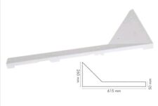 GARLANDO ANGOLARI FERMAVETRO BASSI, Set 4 Pezzi,  Altezza 20mm