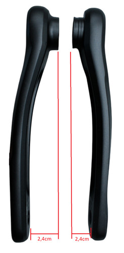 Bracci pedivella bici