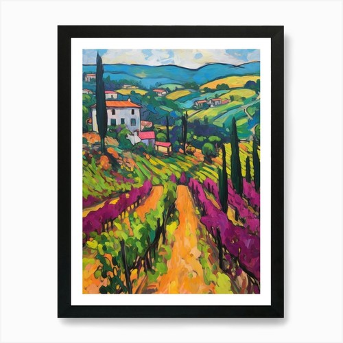 Quadro chianti italia - italia, 3