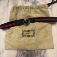 cintura gucci web 28 pollici -