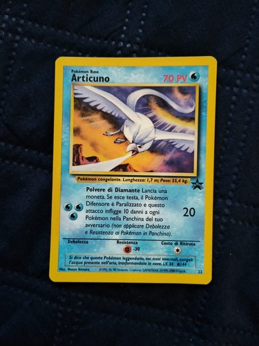 Carta pokémon articuno - articuno, promo