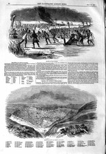 Vecchia stampa antica 1847