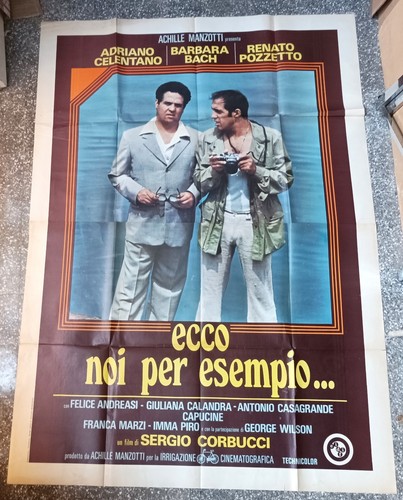 Manifesto originale ecco - 4f,