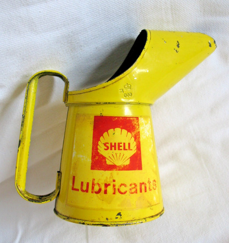 Vintage tin shell lubricants - shell, 1
