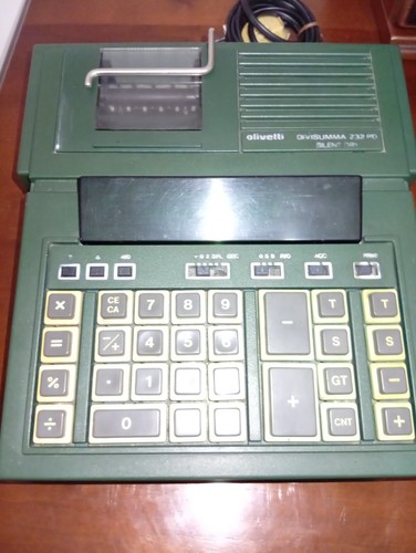 Olivetti divisumma 232 - 232, pd