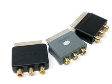 Xbox / Xbox 360 da SCART a composito / 3 adattatori RCA donna