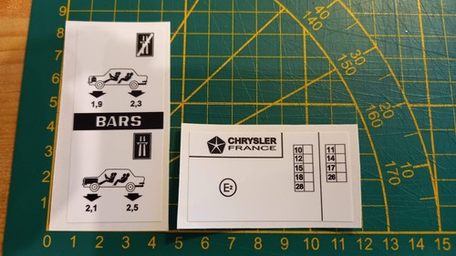 Sticker autocollant simca 1000 - sticker,
