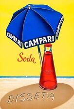 CAMPARI SODA VINTAGE / FOTO POSTER /PORTACHIAVI / MAGNETE / PATCH/ STICKER