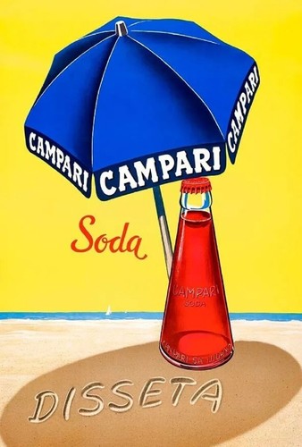 Campari soda vintage foto - campari,