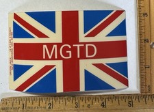 Adesivo Vintage MGTD Union