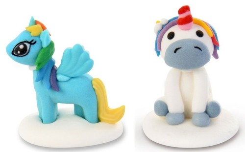 Decorazione zucchero pony - in,