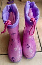 Stivaletti gomma pioggia Frozen Disney Anna Elsa 30/31 bambina