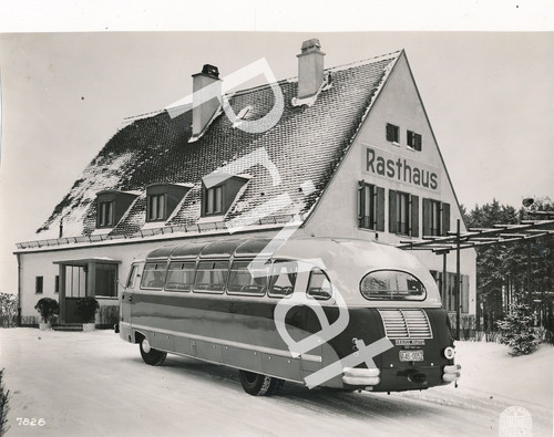 Foto autobus epoca kraus - foto,