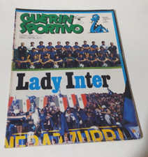 GUERIN SPORTIVO 18  1980 INTER CAMPIONE D'ITALIA COPERTINA POSTER