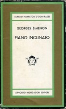 Georges Simenon PIANO INCLINATO 1° edizione Italiana Mondadori medusa 1965 