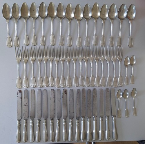 Servizio posate 800 placcato - '800,