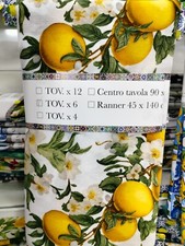 Tablecloths lemon design - tablecloths,
