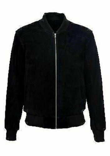 Uomo autentico camoscio nero - autentico,