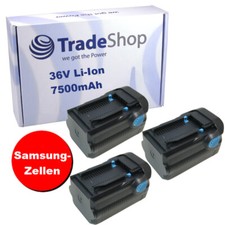 3x batteria 36V 7500mAh per