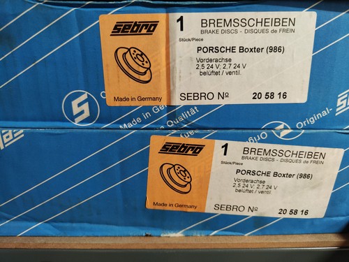 Set dischi freno porsche - set,