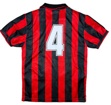 maglia calcio vintage Gullit AC Milan Adidas 1993 1994 Motta Lotto shirt M/L