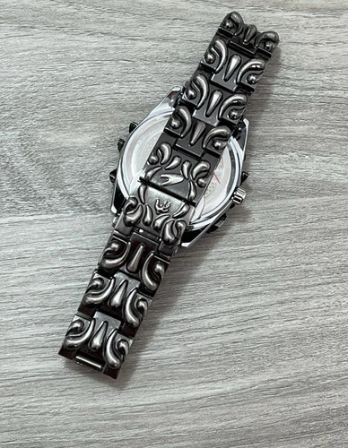 Orologio chrome gotico - orologio,