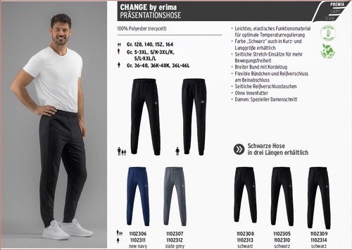 Pantaloni presentazione - pantaloni, da