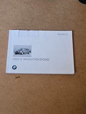 Bmw Serie 3 Manuale Vissuto Istruzioni Uso Manutenzione Italia 