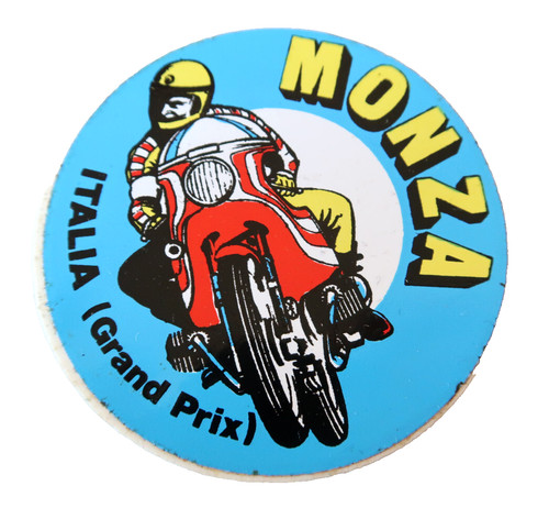 Autocollant moto monza 1980 - autocollant,