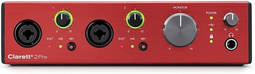 Focusrite clarett 2pre - focusrite, clarett+