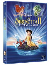 Dvd LA SIRENETTA II 2 - RITORNO AGLI ABISSI Disney nuovo sigillato