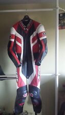 tuta moto pelle intera Spyke Racing taglia 50