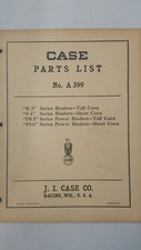 Valigetta Trattori Serie Raccoglitori R3 S4 PR5 PS6 1937 Lista Ricambi n. 399